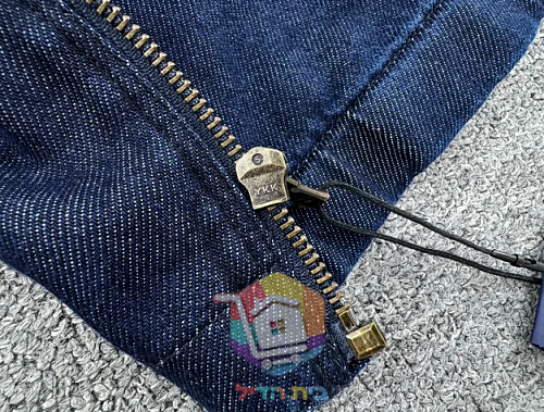 Polo Ralph Lauren zip-up denim jacket, dark blue 33