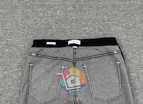 Jean droit Calvin Klein, noir délavé 29