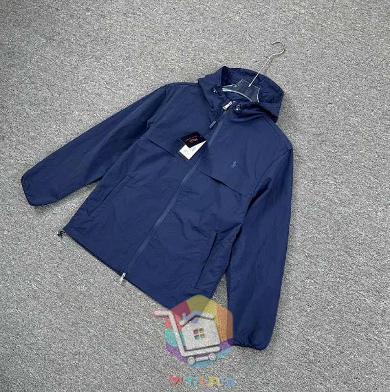 ז'קט Polo Ralph Lauren Glenmoor עם קפוצ'ון בשני גוונים
