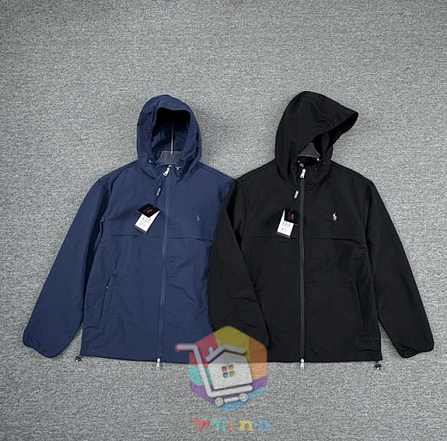 ז'קט Polo Ralph Lauren Glenmoor עם קפוצ'ון בשני גוונים 16