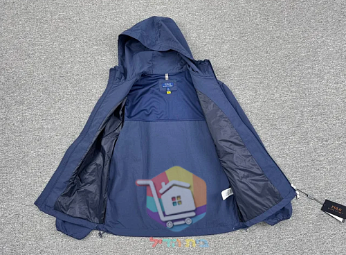 ז'קט Polo Ralph Lauren Glenmoor עם קפוצ'ון בשני גוונים 52