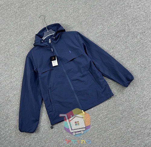 ז'קט Polo Ralph Lauren Glenmoor עם קפוצ'ון בשני גוונים 60