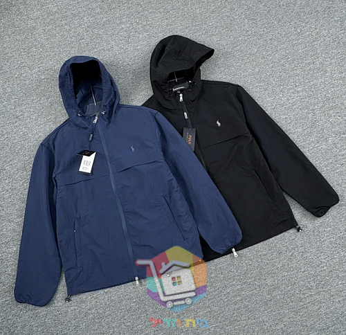 ז'קט Polo Ralph Lauren Glenmoor עם קפוצ'ון בשני גוונים, תמונה 83