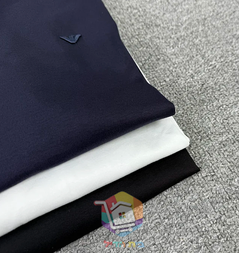 חולצת פולו ארוכה Emporio Armani, לבן, שחור, כחול כהה 26