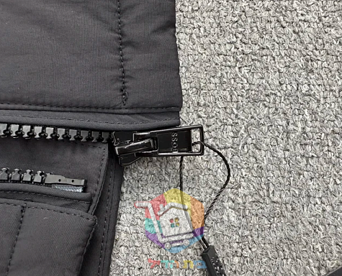 וסט מרופד BOSS, שחור 4