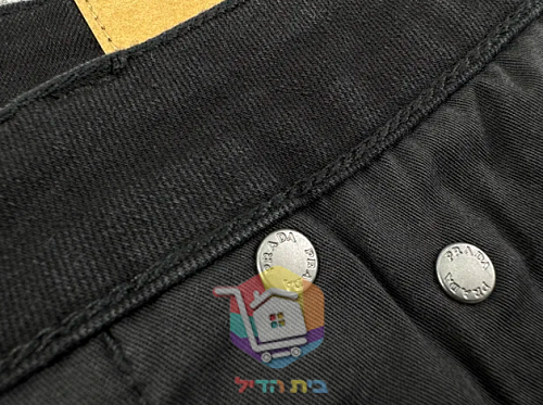 ג'ינס Prada בגזרה צרה, שחור 5
