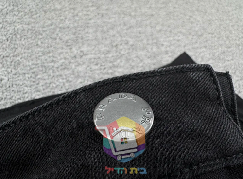 ג'ינס Prada בגזרה צרה, שחור 23