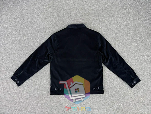 ז'קט קורדרוי Polo Ralph Lauren עם בטנה משובצת, כחול כהה, חום 31