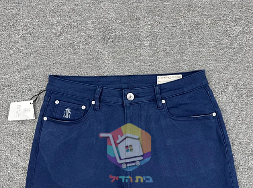 מכנסי Brunello Cucinelli בגזרת חמישה כיסים, ארבעה גוונים 17
