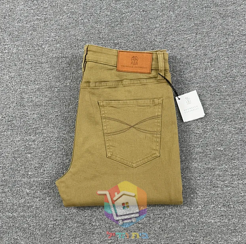 מכנסי Brunello Cucinelli בגזרת חמישה כיסים, ארבעה גוונים 43