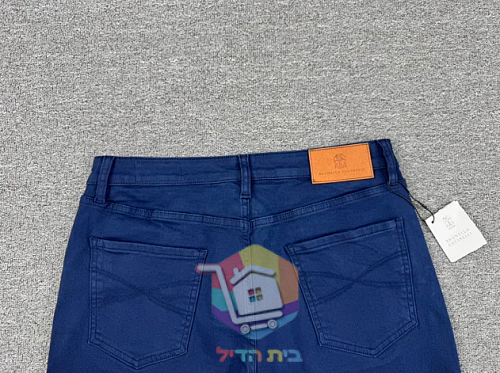 מכנסי Brunello Cucinelli בגזרת חמישה כיסים, ארבעה גוונים 48