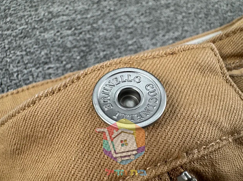 מכנסי Brunello Cucinelli בגזרת חמישה כיסים, ארבעה גוונים 50