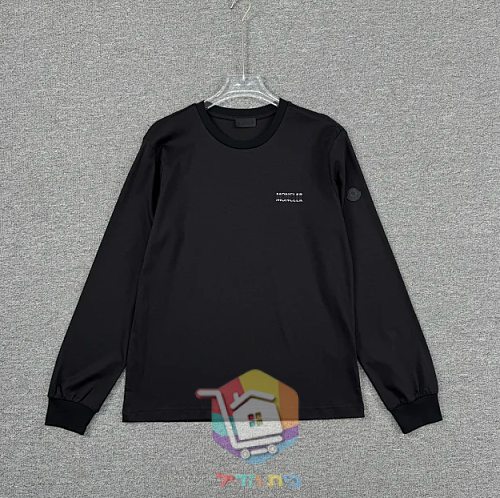 חולצה ארוכה Moncler, לבן, אפור, שחור 20
