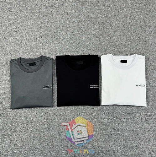 חולצה ארוכה Moncler, לבן, אפור, שחור 21