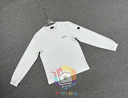חולצה ארוכה Moncler, לבן, אפור, שחור 24