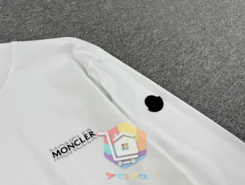 חולצה ארוכה Moncler, לבן, אפור, שחור 29