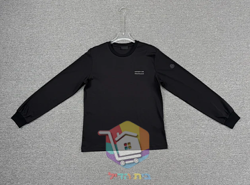 חולצה ארוכה Moncler, לבן, אפור, שחור 30