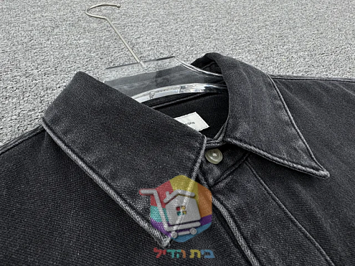 Jeanshemd Calvin Klein in gewaschenem Schwarz 29