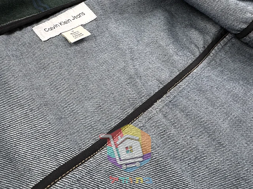 Jeansjacke Calvin Klein mit Kapuze 7