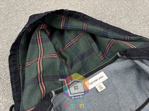 Jeansjacke Calvin Klein mit Kapuze 17