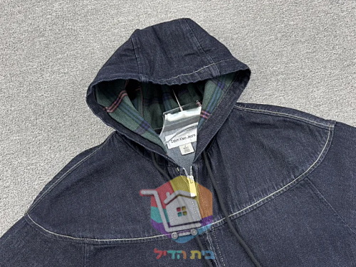 Jeansjacke Calvin Klein mit Kapuze 19