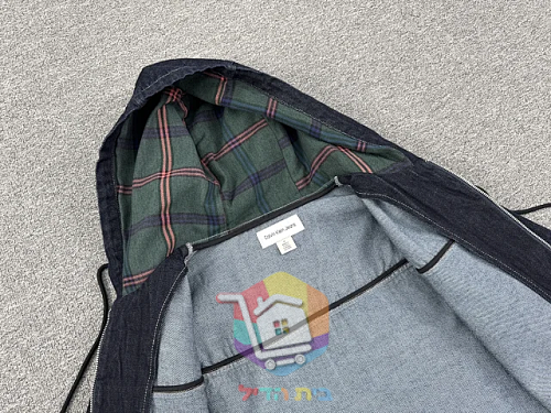 Jeansjacke Calvin Klein mit Kapuze 23