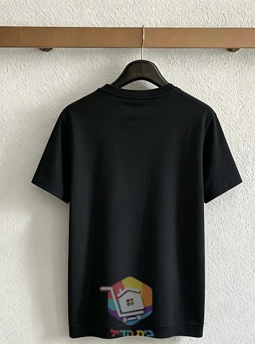 T-shirt Dolce & Gabbana con stemma ricamato, nero 5