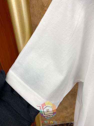 T-shirt Dolce & Gabbana con stemma ricamato, bianco 4