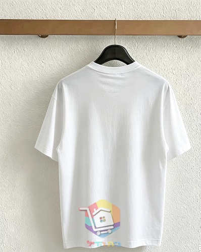 T-shirt Dolce & Gabbana con stemma ricamato, bianco 5