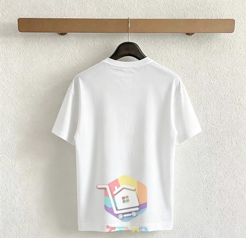 חולצת טי Dolce & Gabbana עם הדפס לוגו, לבן 6
