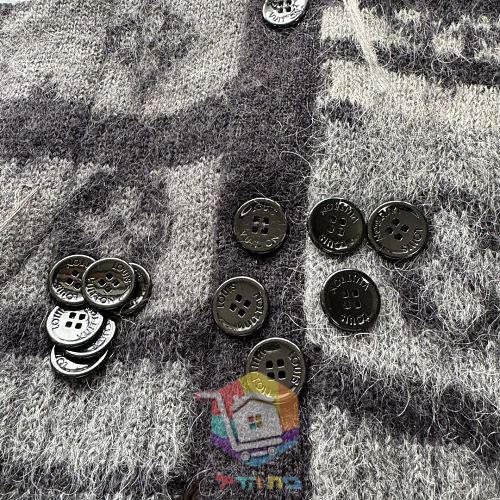 Louis Vuitton Monogram Mohair cardigan, grey and black, or blue and grey 17