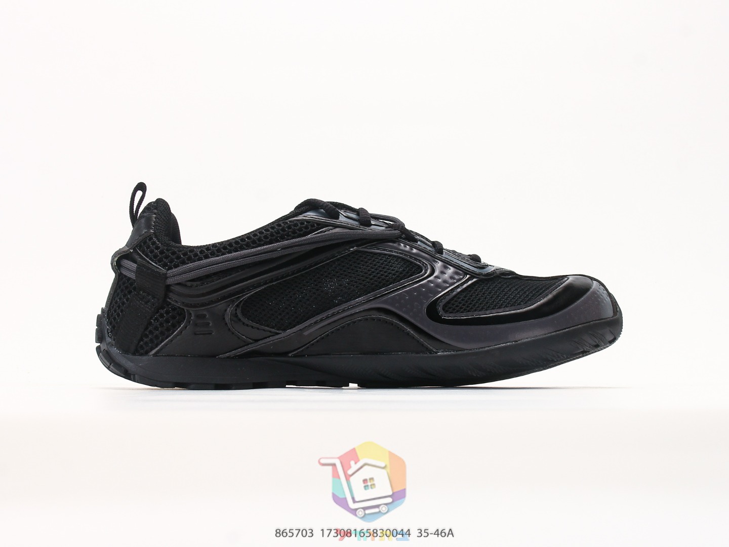 Кроссовки Balenciaga Radar, чёрные
