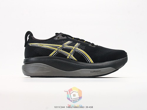 נעלי ריצה ASICS Gel-Kayano 33 שחור וזהב, תמונה 8