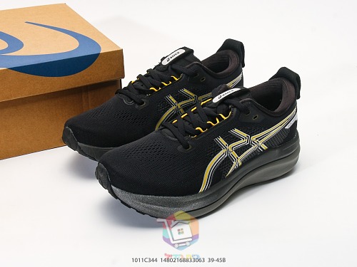 נעלי ריצה ASICS Gel-Kayano 33 שחור וזהב, תמונה 9