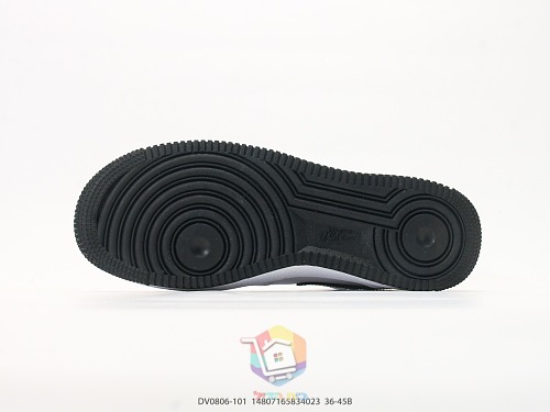נעלי Nike Air Force 1 Mid '07 לבן ושחור, תמונה 6