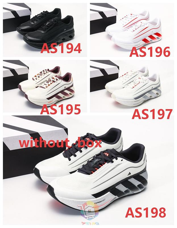 The supplier's colour code chart