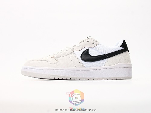 נעלי סקייט Nike SB Code 58 לבן עם שחור או ירוק, תמונה 9