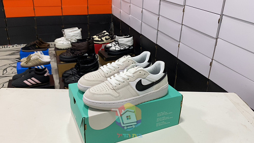 נעלי סקייט Nike SB Code 58 לבן עם שחור או ירוק, תמונה 10