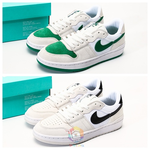 נעלי סקייט Nike SB Code 58 לבן עם שחור או ירוק, תמונה 21
