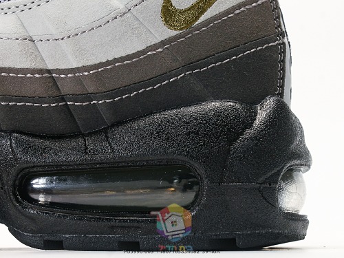 נעלי Nike Air Max 95 אפור, שחור וחום זית, תמונה 4