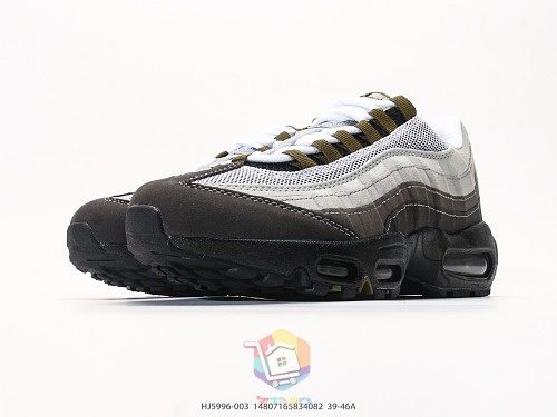 נעלי Nike Air Max 95 אפור, שחור וחום זית, תמונה 6
