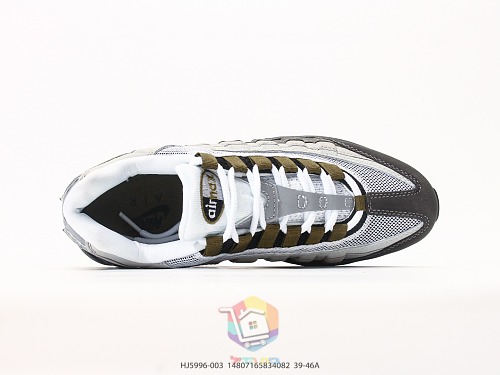 נעלי Nike Air Max 95 אפור, שחור וחום זית, תמונה 8