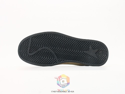 נעלי Golden Goose Super-Star לבן עם כוכב שחור, ירוק או אפור, תמונה 7