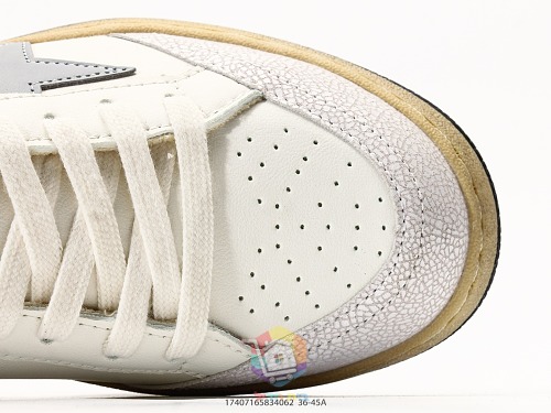 נעלי Golden Goose Super-Star לבן עם כוכב שחור, ירוק או אפור, תמונה 19