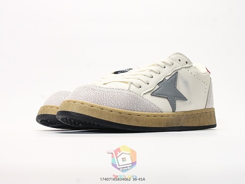 נעלי Golden Goose Super-Star לבן עם כוכב שחור, ירוק או אפור, תמונה 22