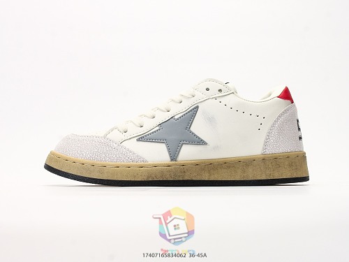 נעלי Golden Goose Super-Star לבן עם כוכב שחור, ירוק או אפור, תמונה 26