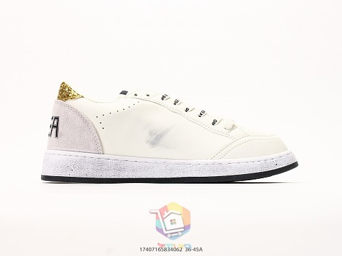 נעלי Golden Goose Super-Star לבן עם כוכב שחור, ירוק או אפור, תמונה 35