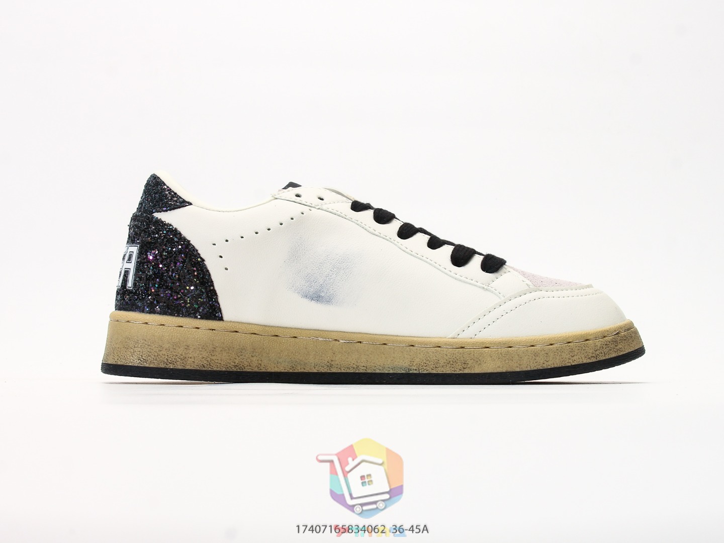 Golden Goose Super-Star Sneaker mit Stern, vier Farben