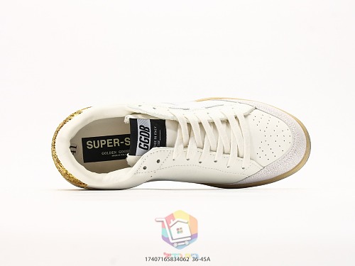 נעלי Golden Goose Super-Star עם כוכב כסוף, עקב אפור או זהב, תמונה 17