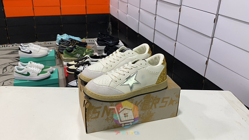 נעלי Golden Goose Super-Star עם כוכב כסוף, עקב אפור או זהב, תמונה 20